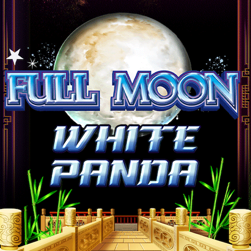 Full Moon White Panda